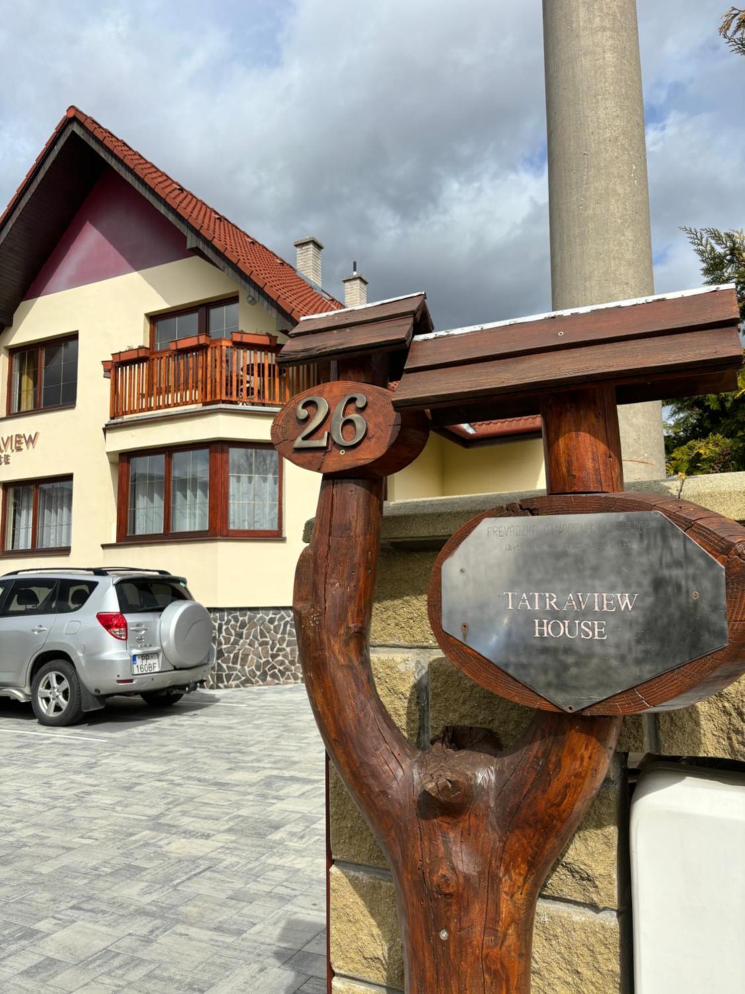 Tatraview House Lägenhet Vel'ka Lomnica Exteriör bild